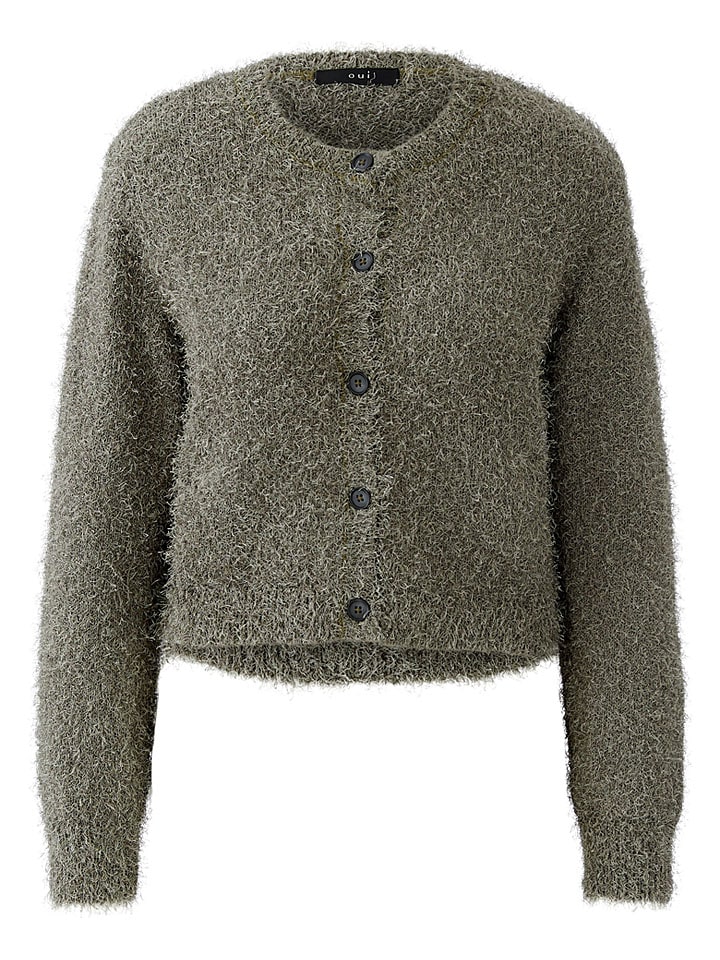 Cardigan in Grün