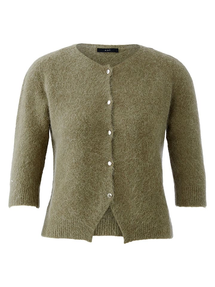 Cardigan in Khaki