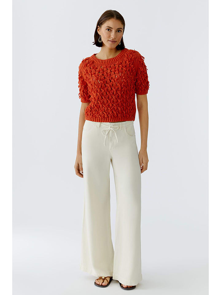 Pullover in Braunrot