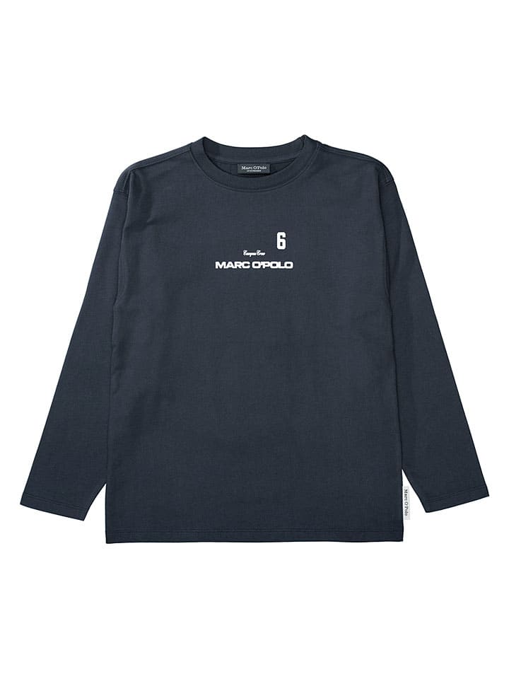 Longsleeve in Dunkelblau