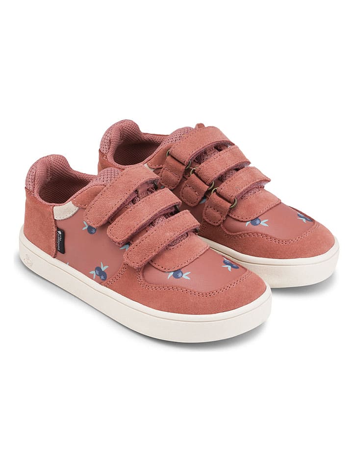 Skórzane sneakersy "Coda" w kolorze czerwonym