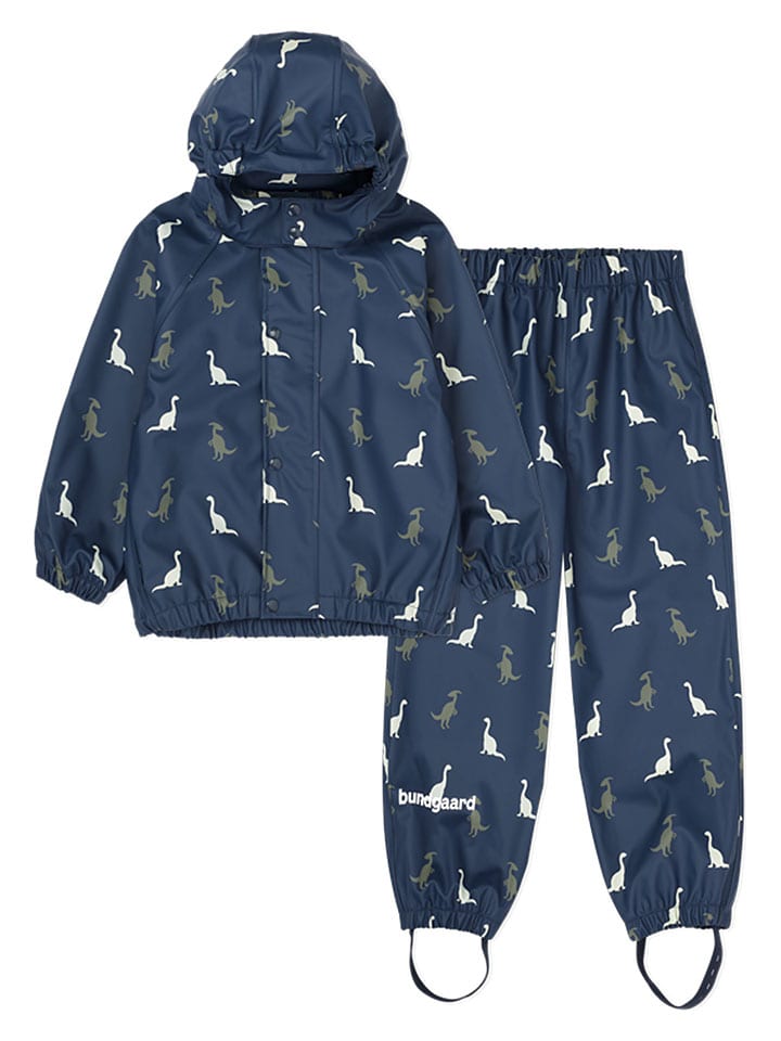 2-delige regenoutfit "Cayce" donkerblauw