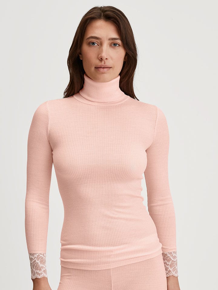 Pyjama-Oberteil in Rosa