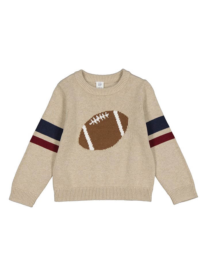 Sweter w kolorze beżowym