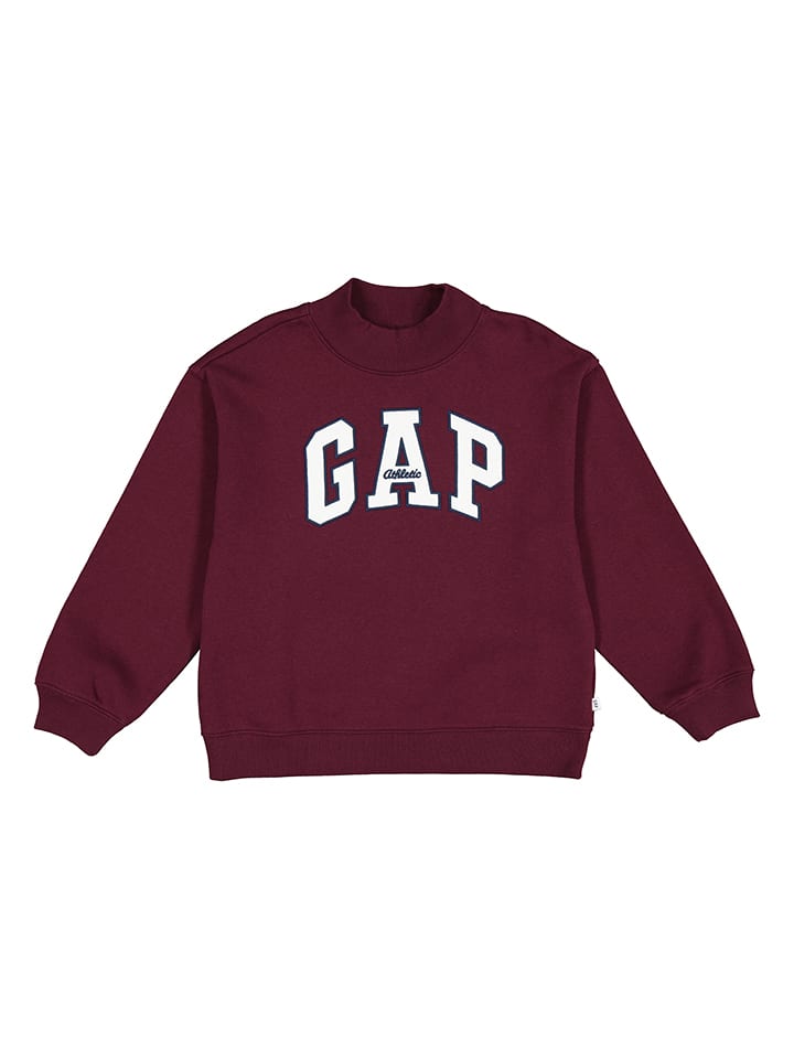Sweatshirt in Bordeaux