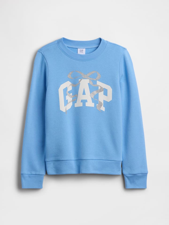 Sweatshirt in Hellblau