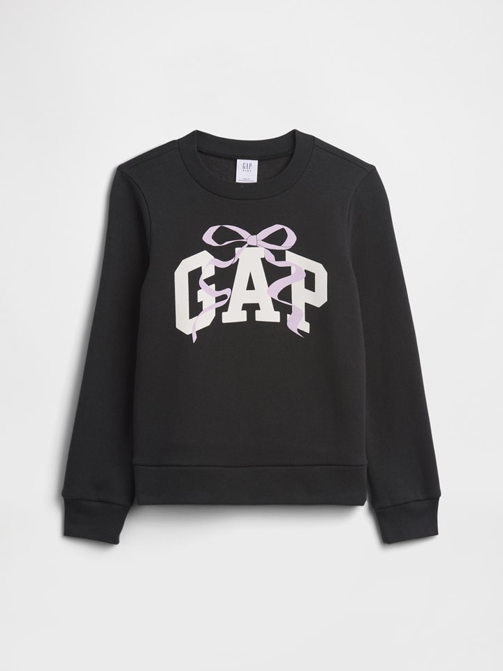 Sweatshirt in Schwarz