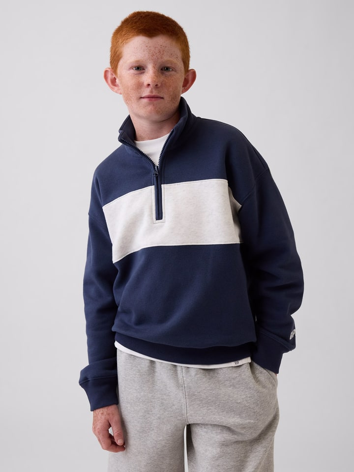 Sweatshirt in Blau
