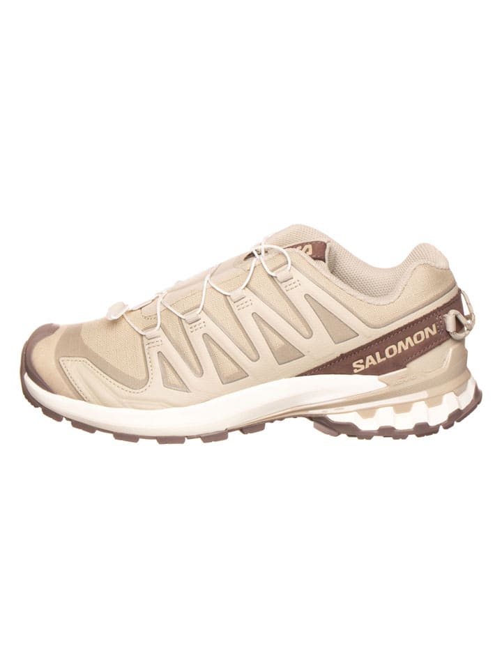 Buty "XA PRO 3D V9 GTX LIFELONG" w kolorze beżowym do biegania