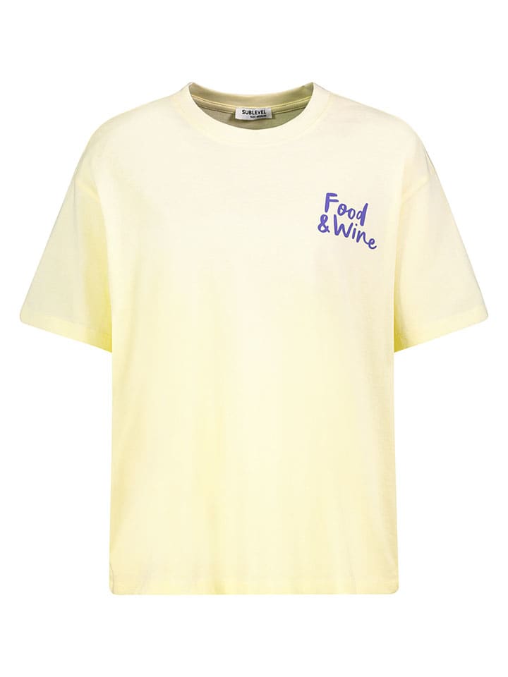 Shirt geel