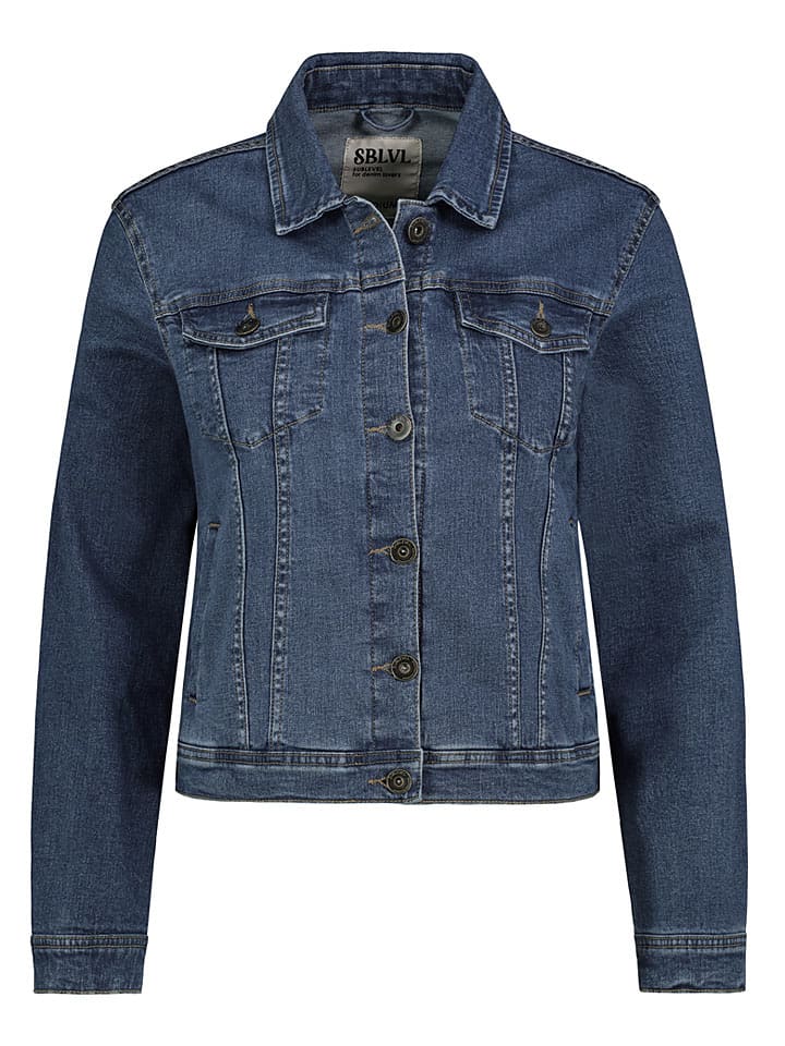 Jeansjacke in Dunkelblau