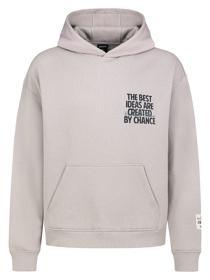 Hoodie lichtgrijs