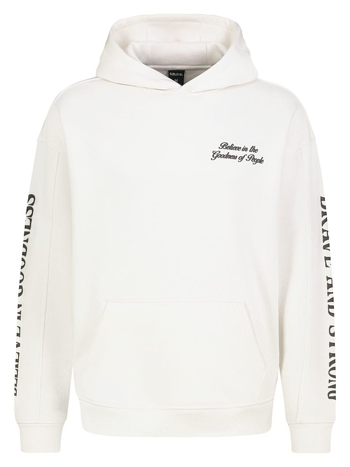 Hoodie in Weiß
