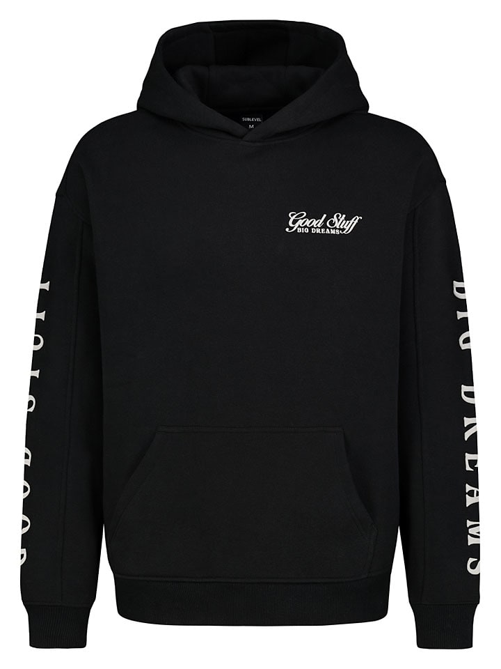 Hoodie in Schwarz