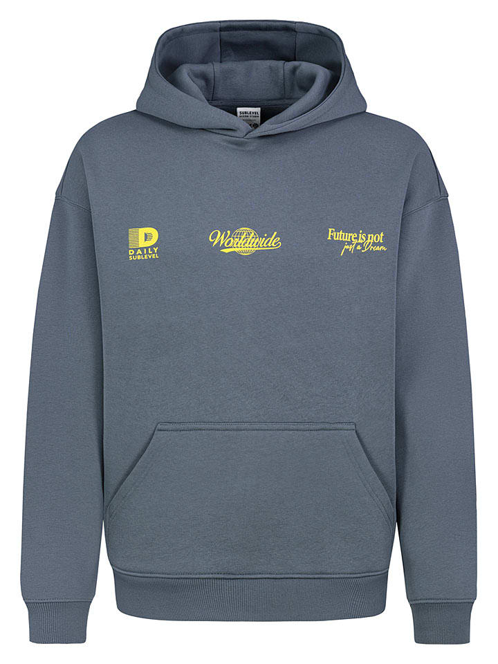 Bluza w kolorze niebieskoszarym