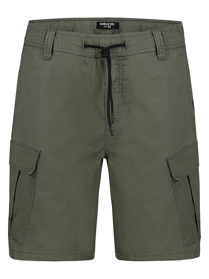 Cargo-Shorts in Khaki
