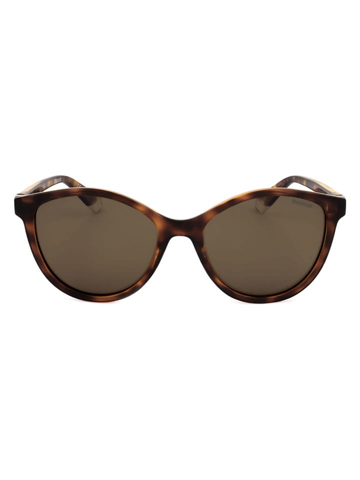 Damen-Sonnenbrille in Hellbraun