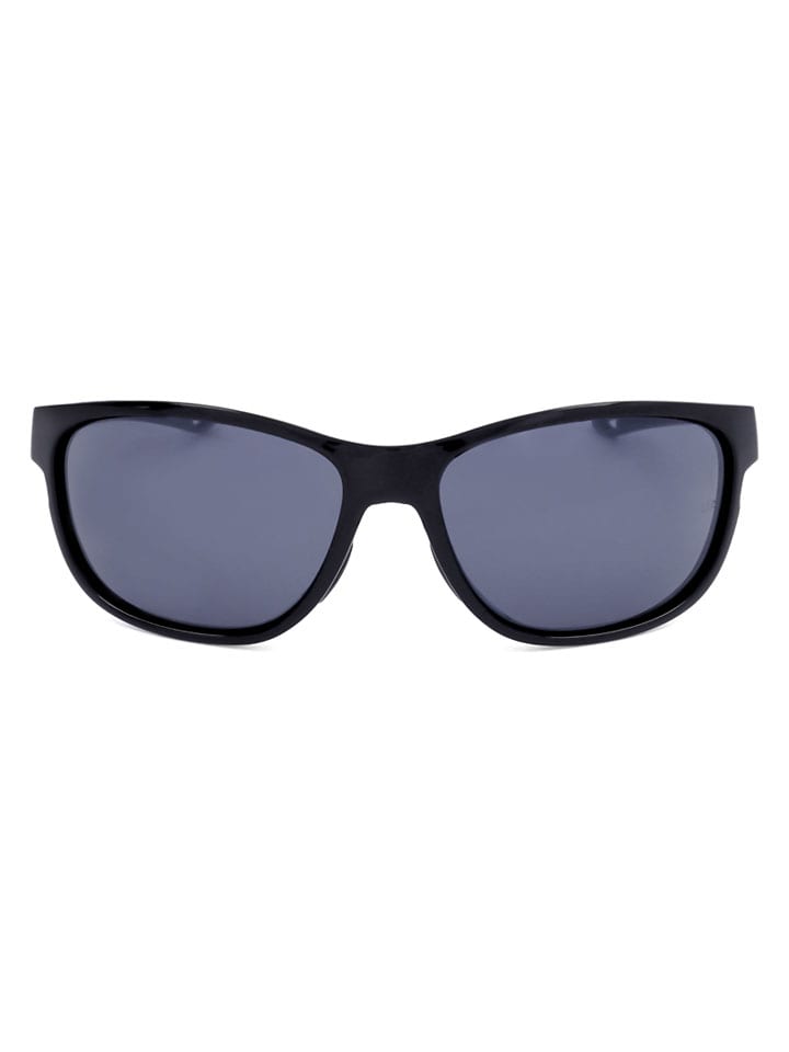 Okulary przeciwsłoneczne unisex w kolorze czarno-granatowym