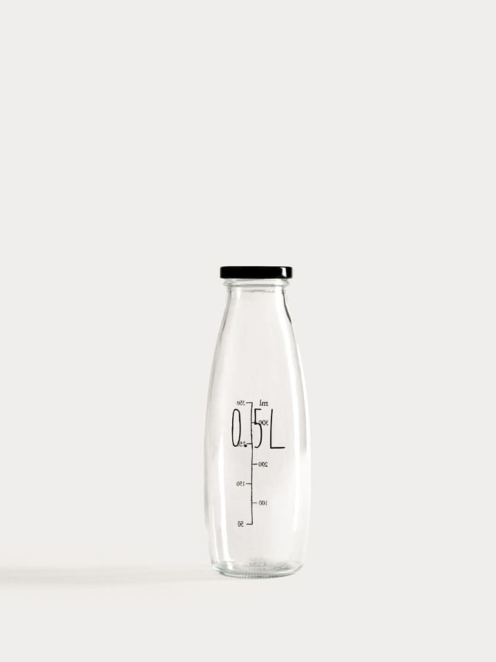 Butelka "Eris" w kolorze czarnym - 500 ml