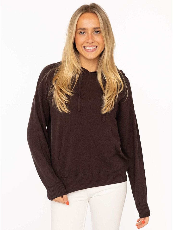 Sweter "Cozy" w kolorze brązowym