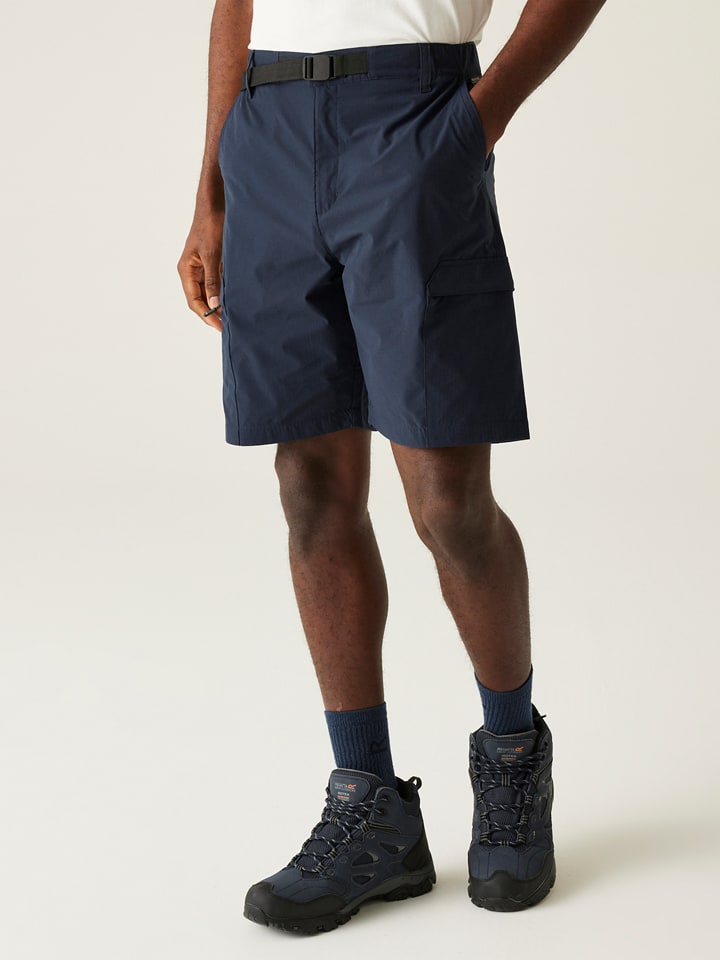 Funktionsshorts "Mallen" in Dunkelblau