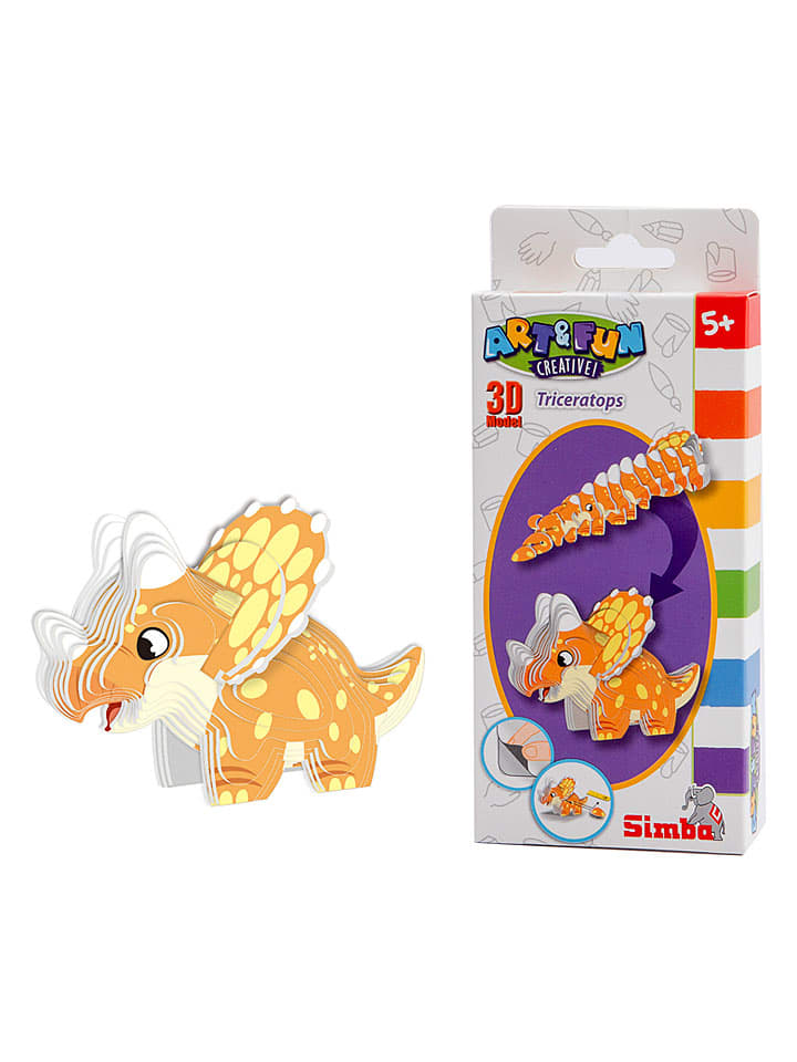 Zestaw konstrukcyjny "Triceratops" - 5+