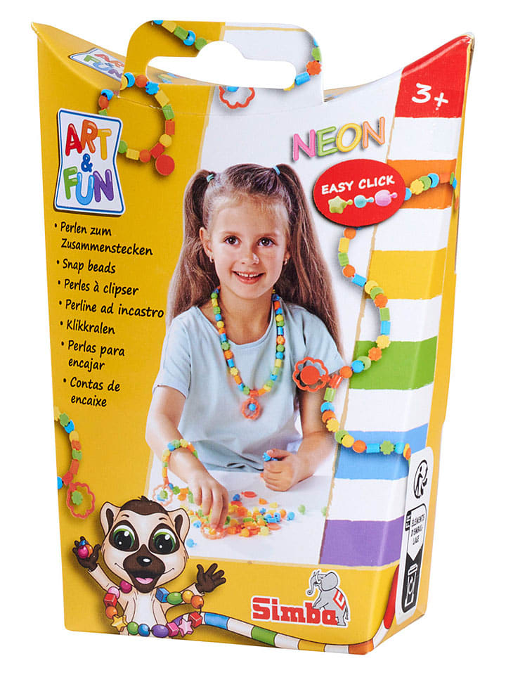 Kreativset "Neon Snap Beads" - ab 3 Jahren