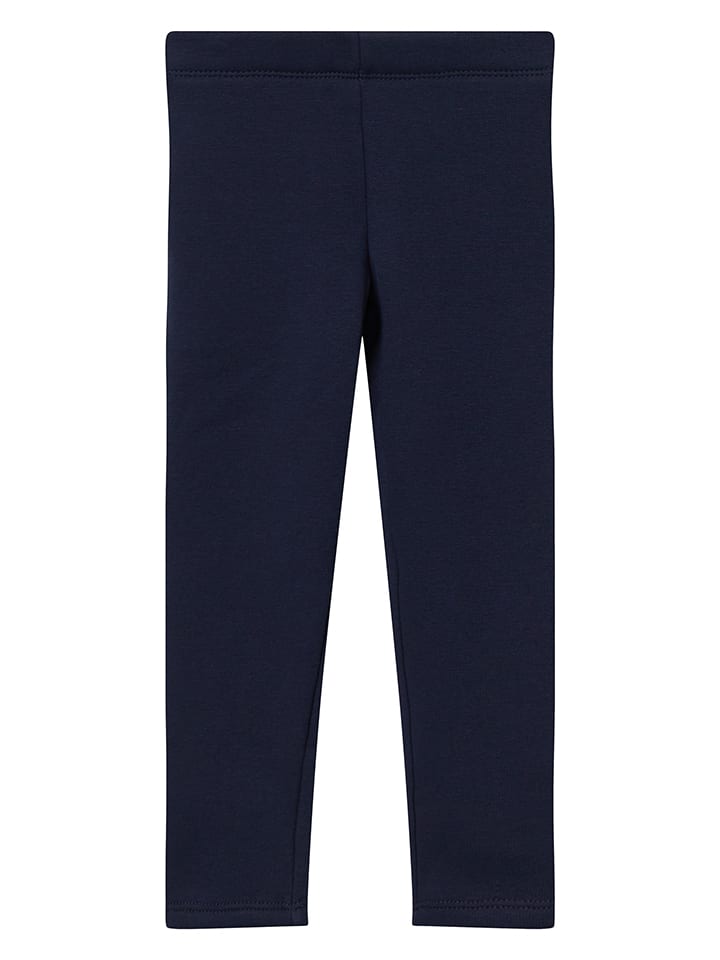Legginsy w kolorze granatowym