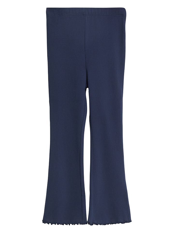 Legginsy w kolorze granatowym