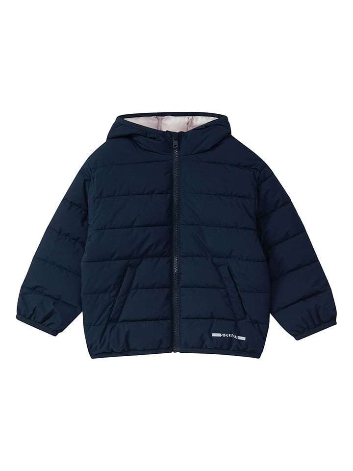 Steppjacke in Dunkelblau