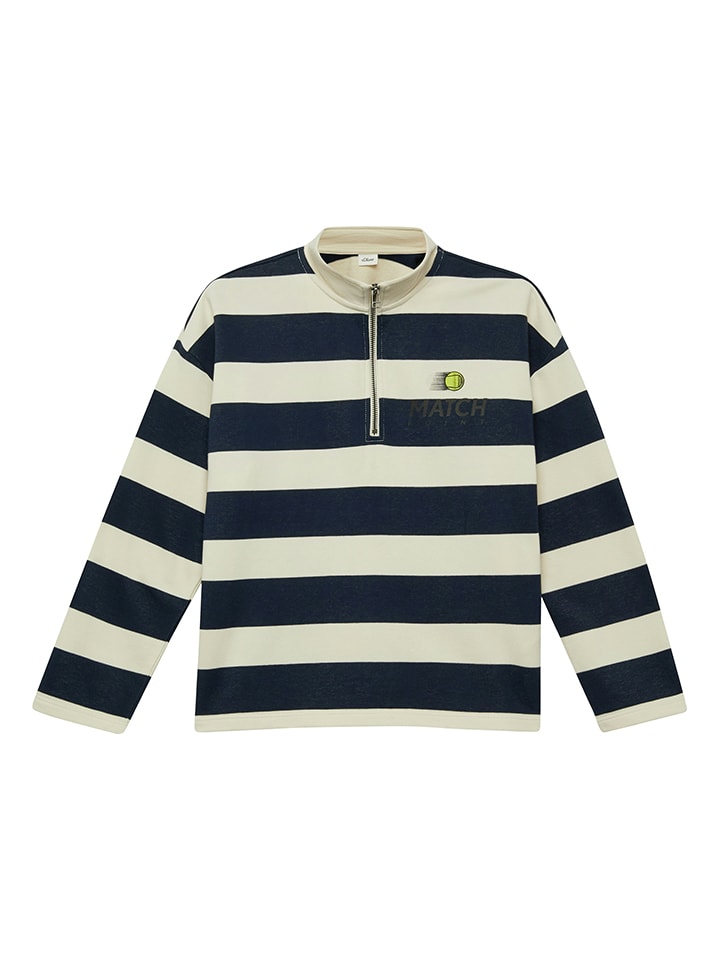 Bluza w kolorze czarno-beżowym