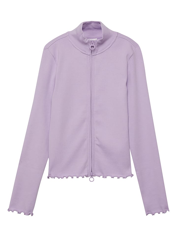 Sweatjacke in Lila