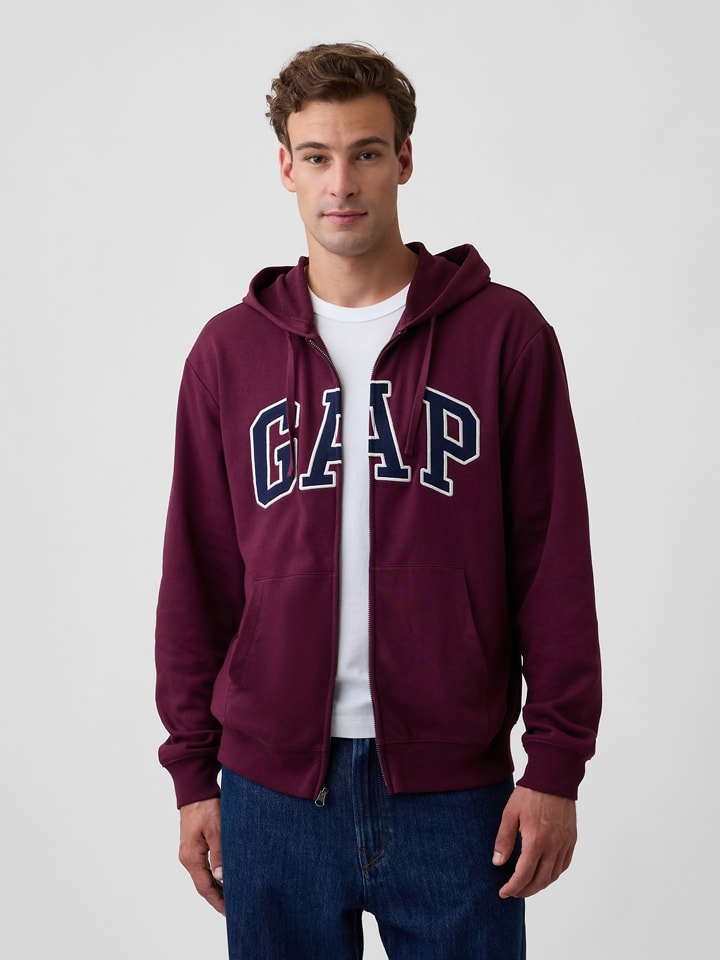 Sweatvest bordeaux