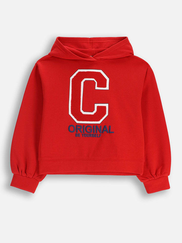 Hoodie in Rot
