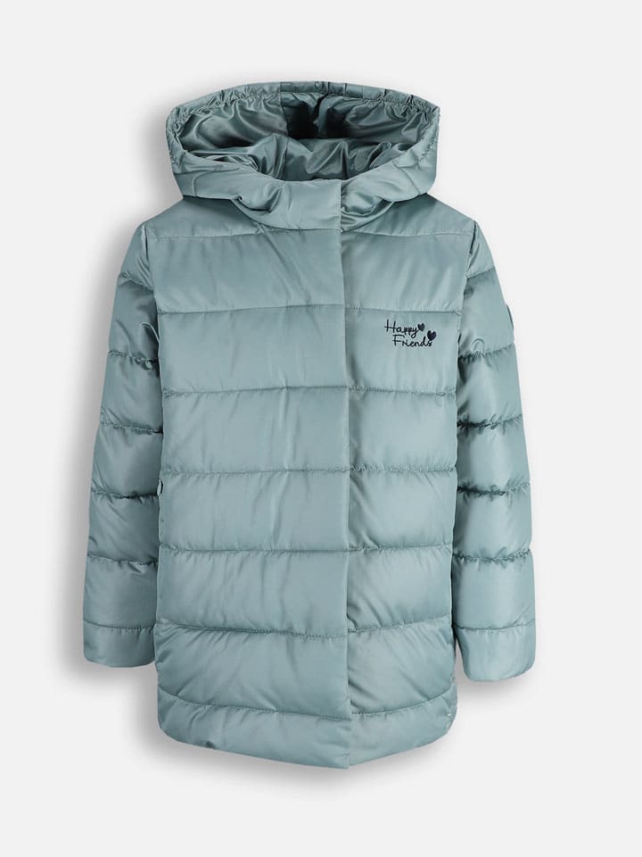 Winterjacke in Hellblau