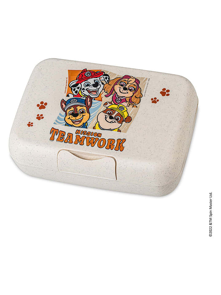Lunchbox in Beige - (B)19 x (H)6,5 x (T)13,5 cm