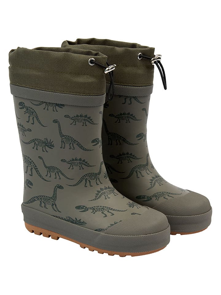 Gummistiefel in Khaki