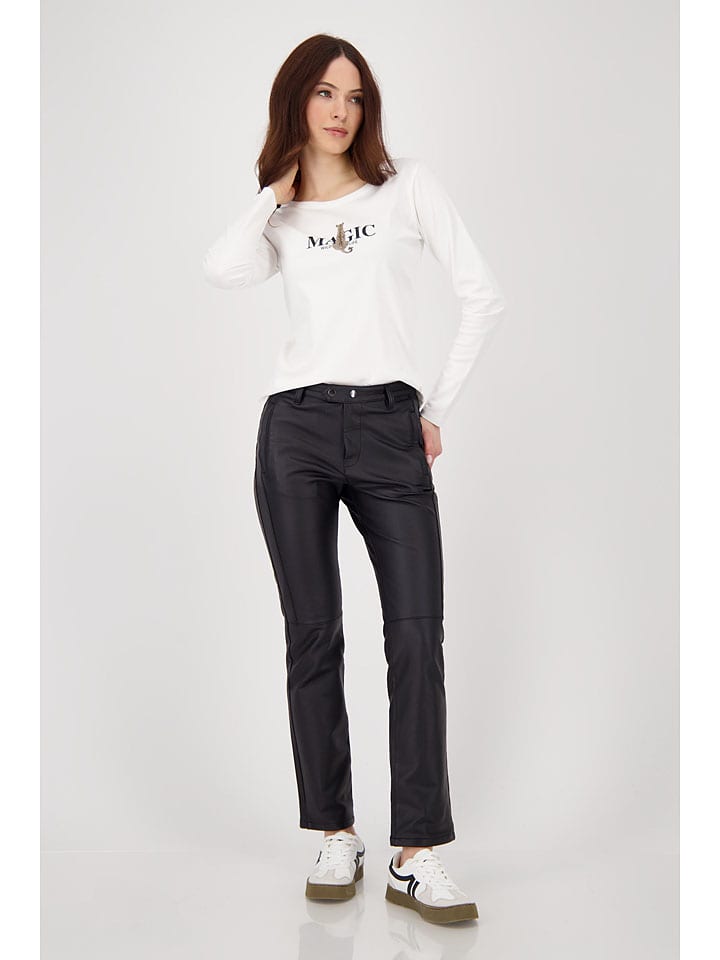 Longsleeve in Weiß