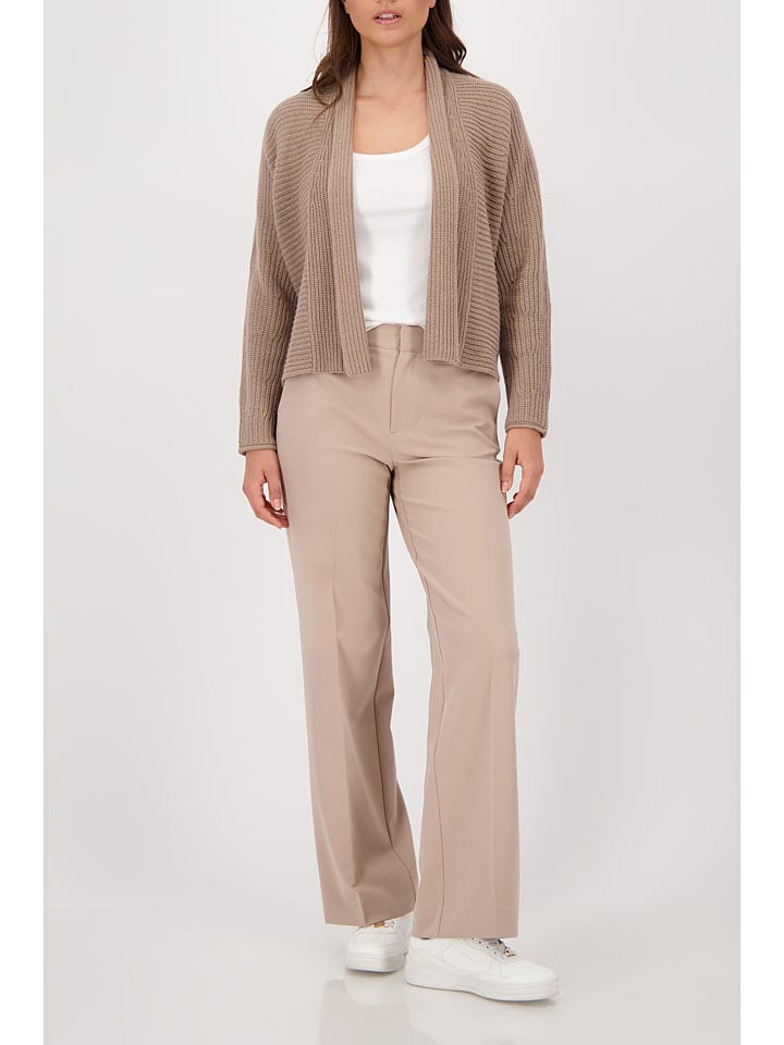 Cardigan in Hellbraun