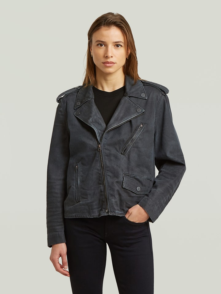 Spijkerjas donkerblauw