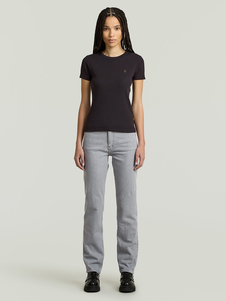 Shirt in Schwarz