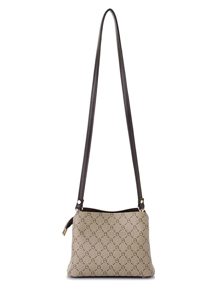 Umhängetasche in Beige - (B)21 x (H)16 x (T)10 cm