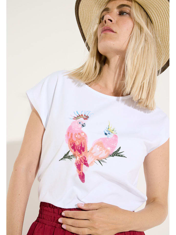 Shirt in Weiß