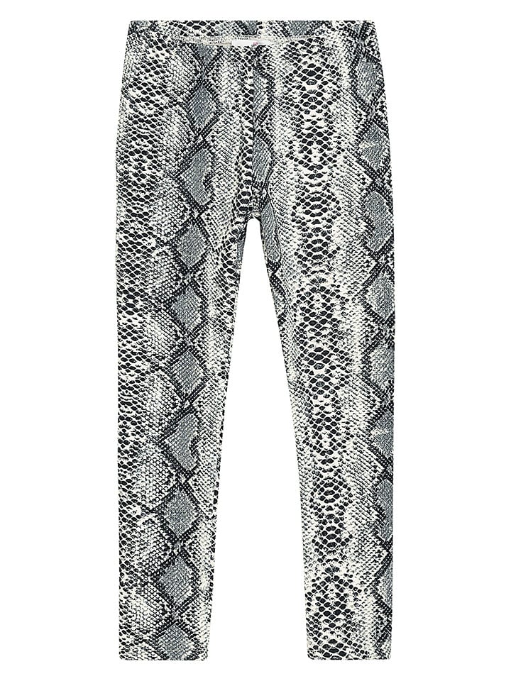 Leggings "Cara" in Weiß/ Schwarz