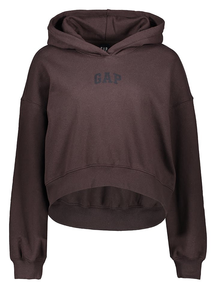 Hoodie donkerbruin