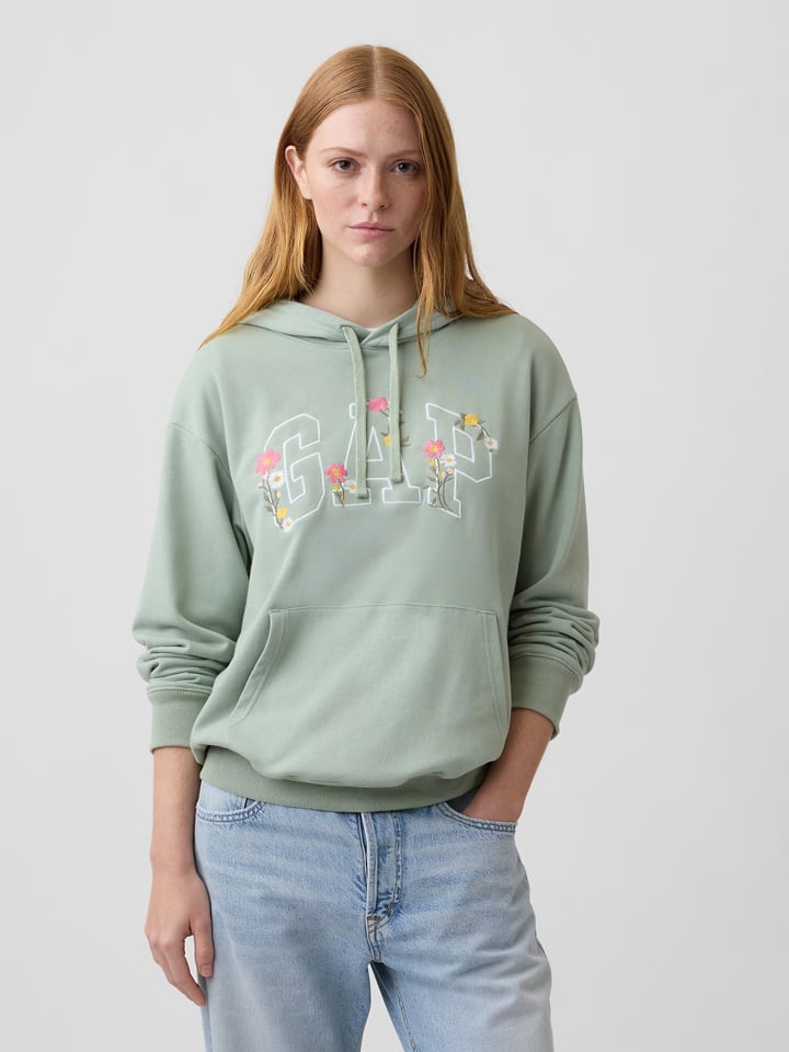 Hoodie lichtgroen