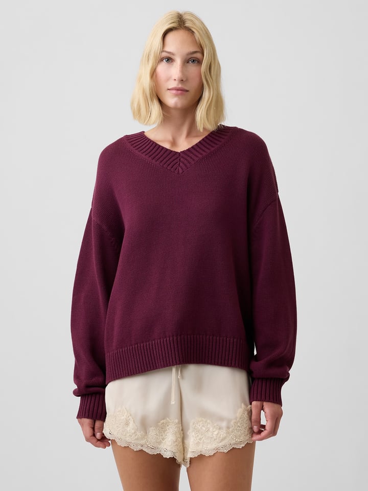 Pullover in Bordeaux