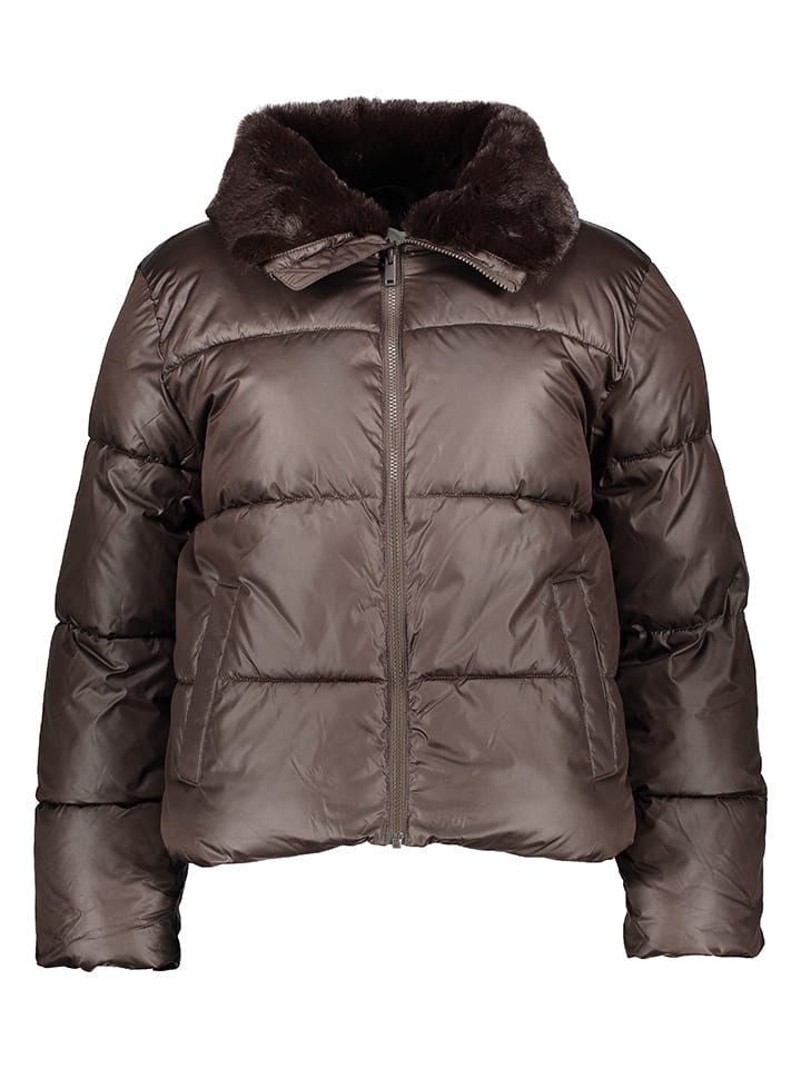 Winterjas donkerbruin