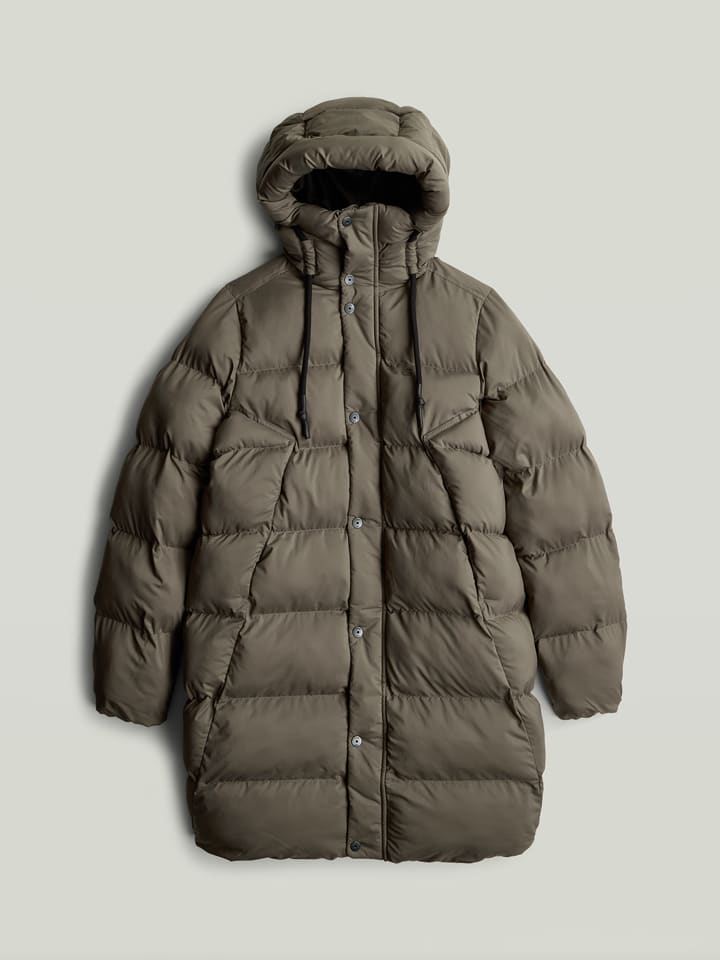 Wintermantel in Khaki