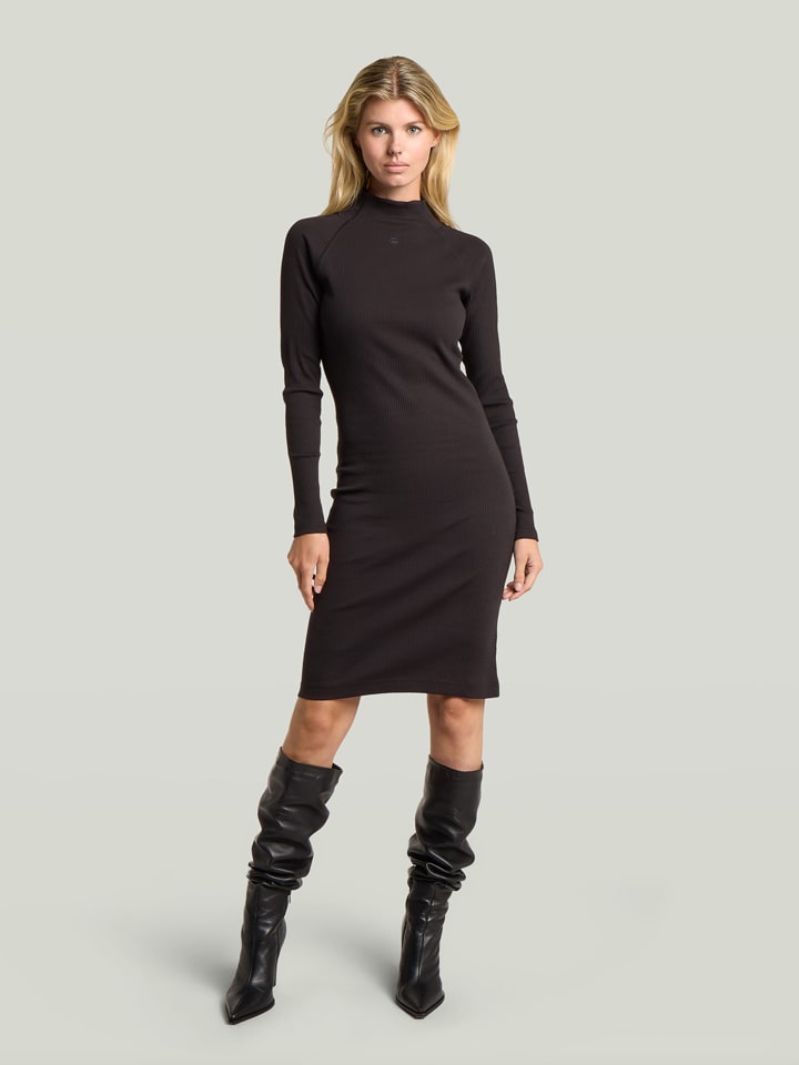 Kleid in Schwarz